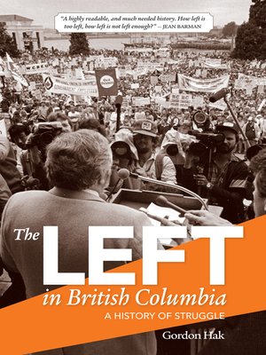 cover image of The Left in British Columbia